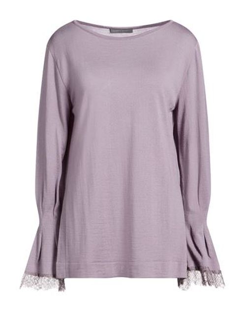 Woman Sweater Taupe Size 8 Virgin Wool