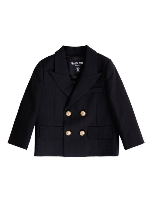 Double-breasted blazer - Black