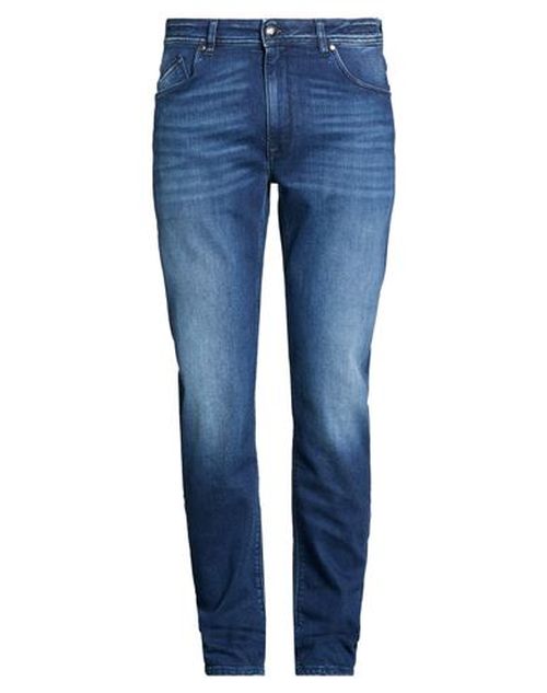 Man Jeans Blue Size 38 Cotton, PES, Elastane