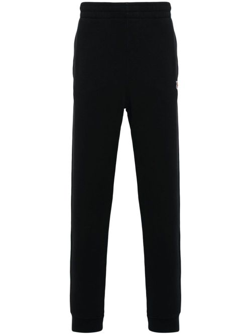 Tapered track pants - Black