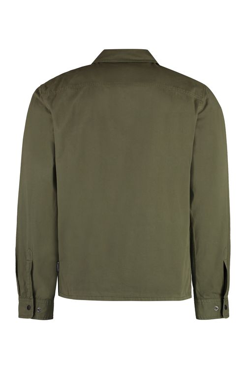 Cotton Overshirt — Green