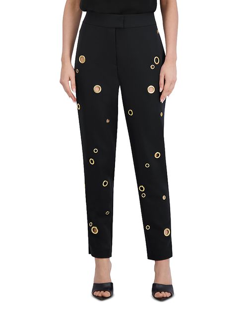 Grommet Cigarette Pants