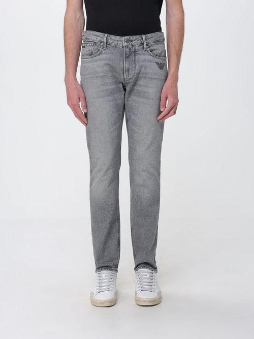 Jeans Men color Grey