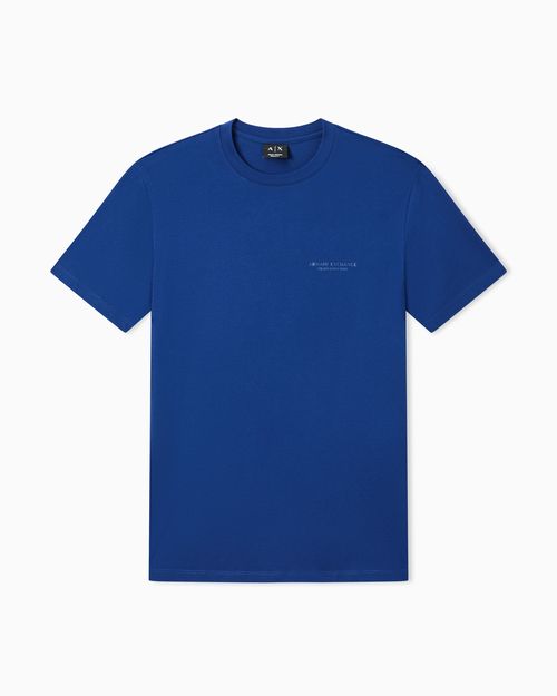 Logo t-shirt in regular fit cotton jersey