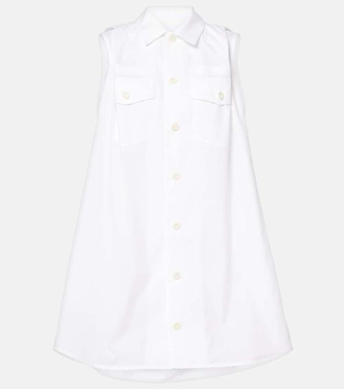 Sacai Poplin minidress