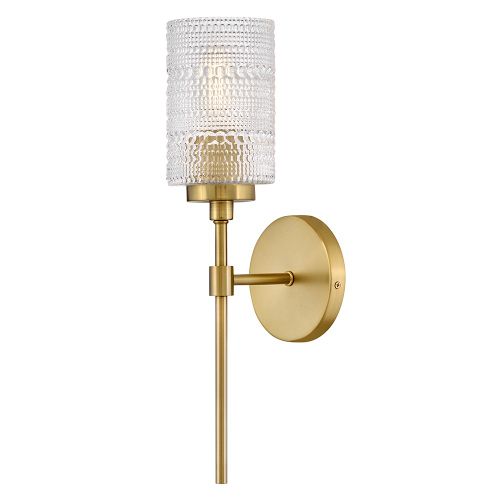 Lacquered Brass LED Wall Sconce from the Mabel Collection