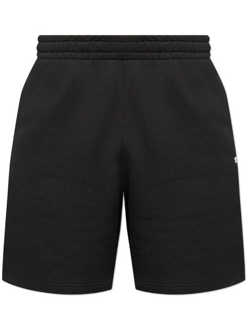 P-Bisc-D cotton shorts - Black