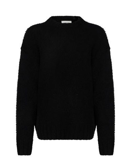 Man Sweater Black Size 40 Merino Wool