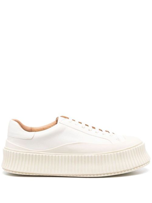 Leather sneakers - White