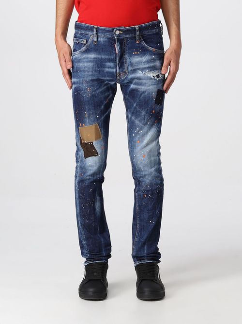 Jeans Men color Blue
