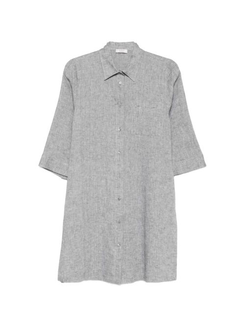 Linen Shirt — Grey
