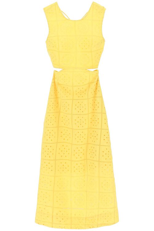 Broderie Anglaise Maxi Dress