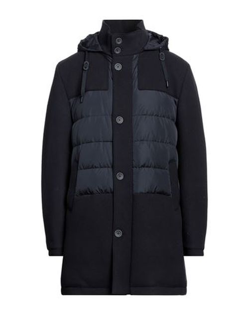 Man Puffer Navy Size 42 Virgin Wool, Polyamide