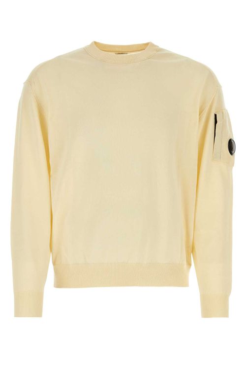 Pastel Yellow Cotton Sweater