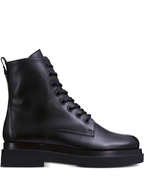 Jay lace-up combat boots - Black