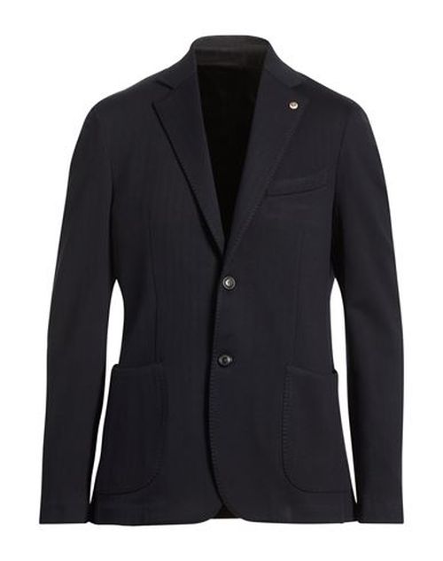 Man Blazer Navy Size 40 Viscose, Polyamide, Elastane