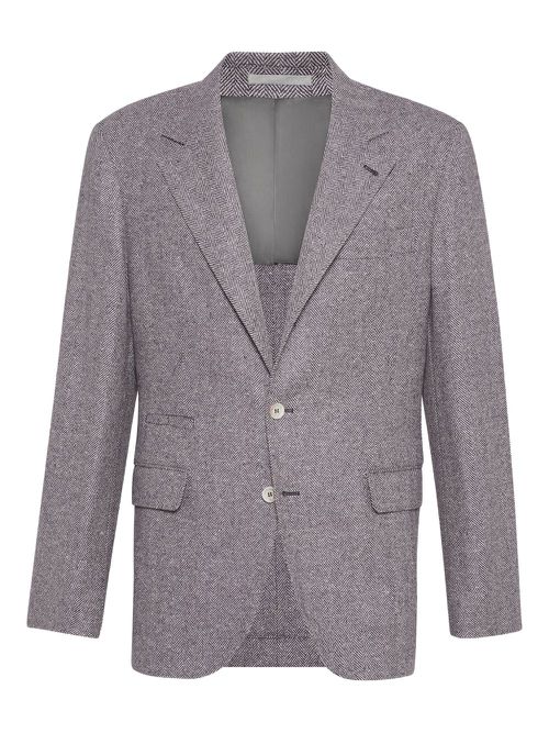 Double-breasted blazer - Purple