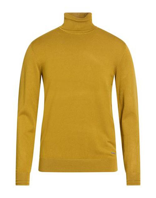 Man Turtleneck Marigold Size L Viscose, Nylon