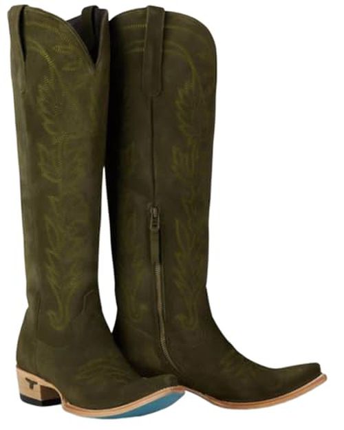 Lane Women's Sandaga Knee High Western Boot Snip Toe