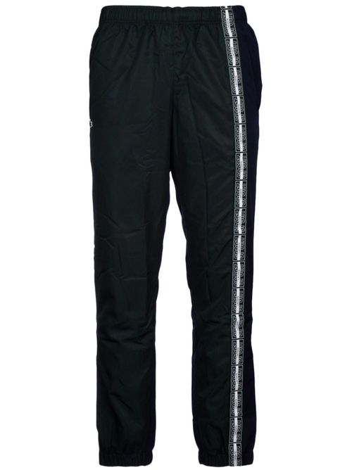 Logo-print track pants - Black