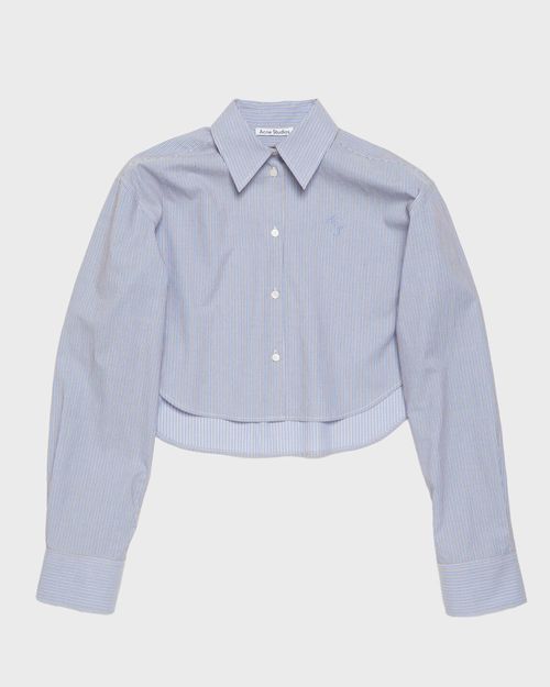 Acne Studios Shirt Pinstripe Brun/blå