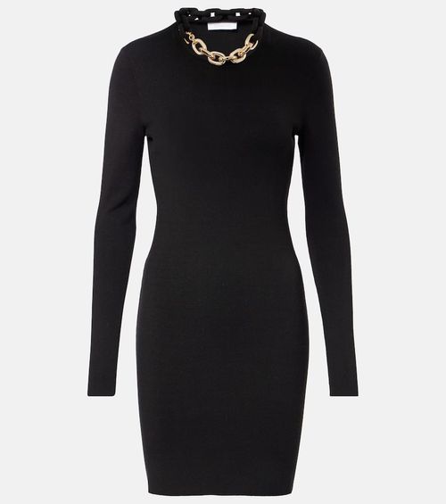Chain-detail minidress