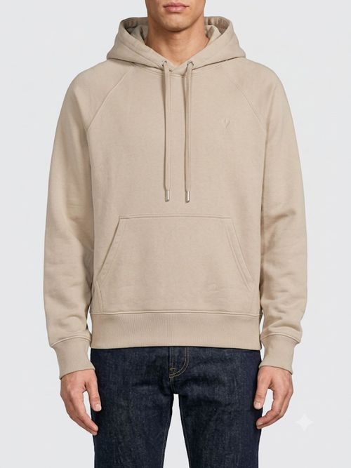 Sweatshirt Men color Beige