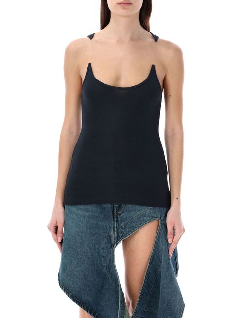 Invisible Strap Tank Top