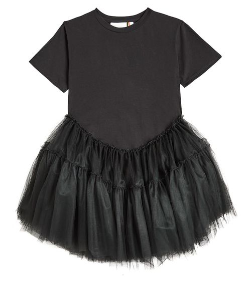 Caroline Bosmans Jersey and tulle dress