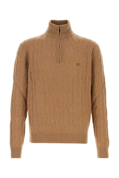 Knit Sweater — Beige