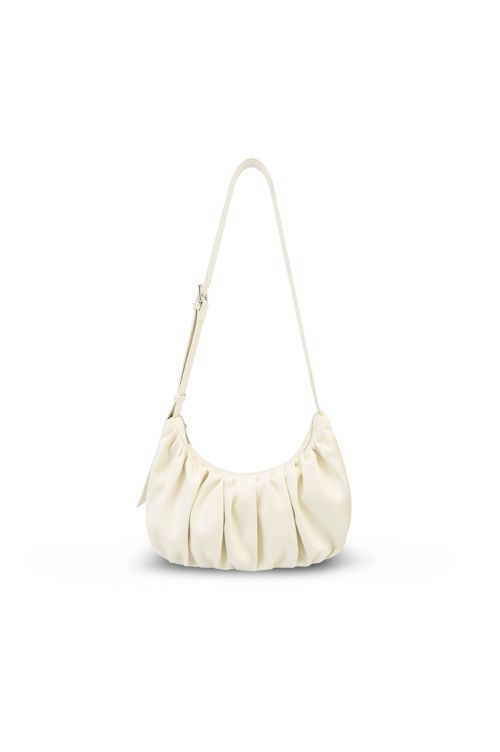 Leather Croissant 2way Cross Bag