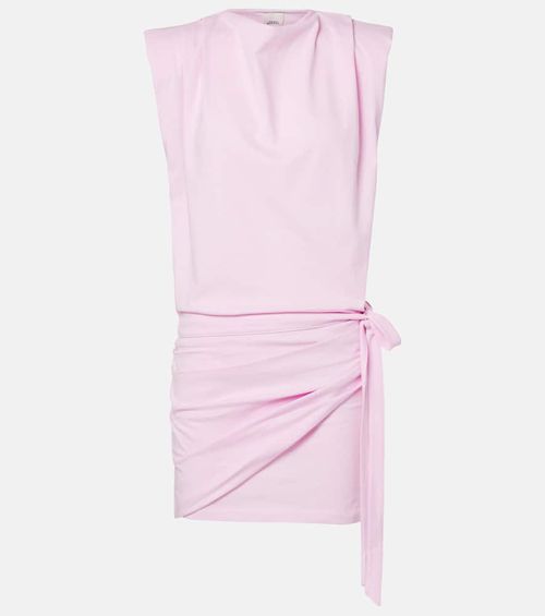Marielle cotton jersey minidress