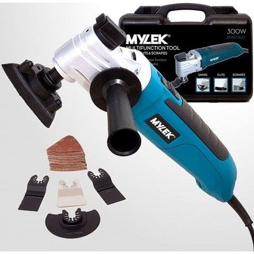 MYLEK Oscillating Multi Tool 300W Oscillating Electric Corded Multi tools 6 Speed