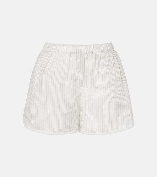 Brenna sheer striped shorts