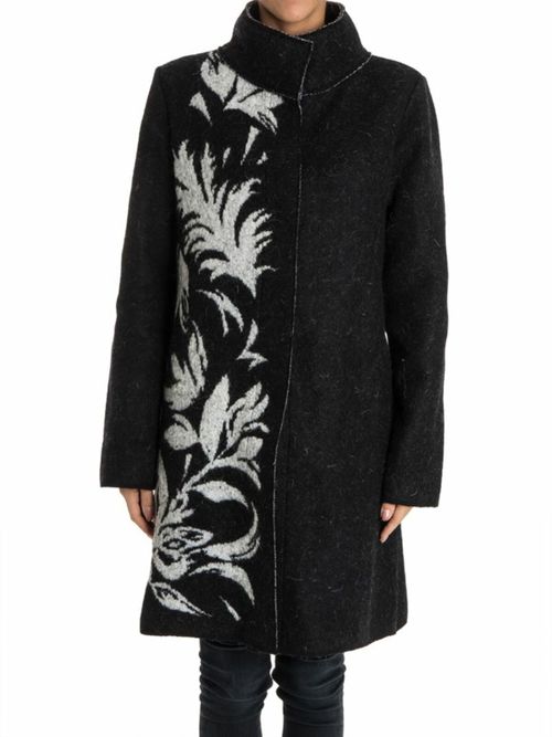 Wool blend coat