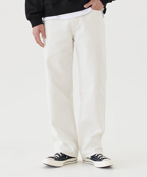 GL Wide Denim Pants