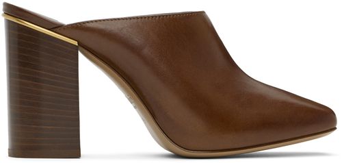 Chloé Brown Ambre Mules