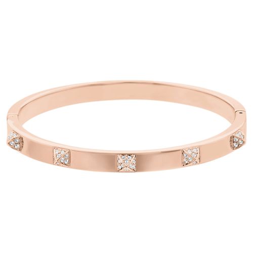 Tactic Bangle Pvd Rose Gold Crystal