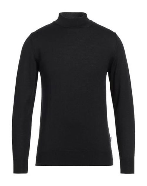 Man Turtleneck Black Size XL Wool, Acrylic