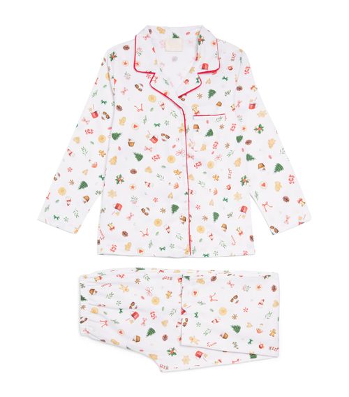 Festive Print Pyjama Set