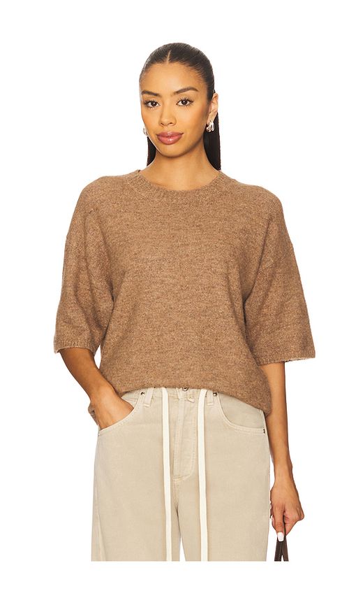Free People Margot Sweater Tee in Red. - M also in