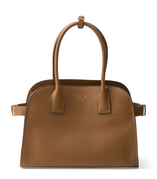 Medium Leather Top-Handle Bag