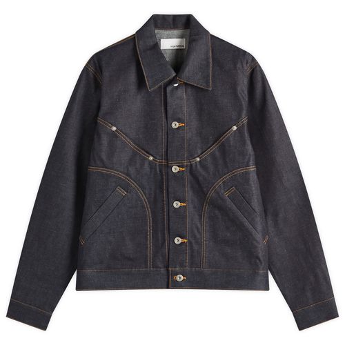 Sage Nation | Men's Jiji Jacket in Raw Denim | Realry