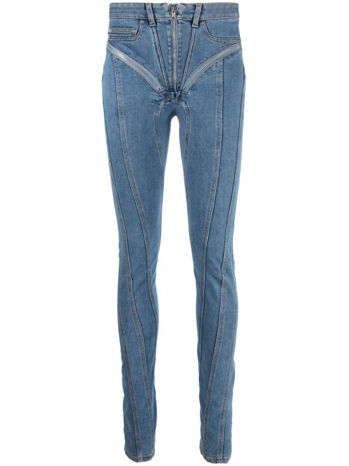 Spiral skinny jeans - Blue