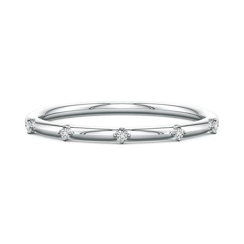 Angara 1.2 MM Round Diamond Five-Stone Station Ring in Platinum