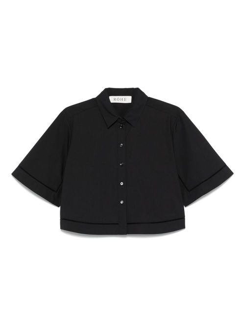 Róhe cotton shirt - Black