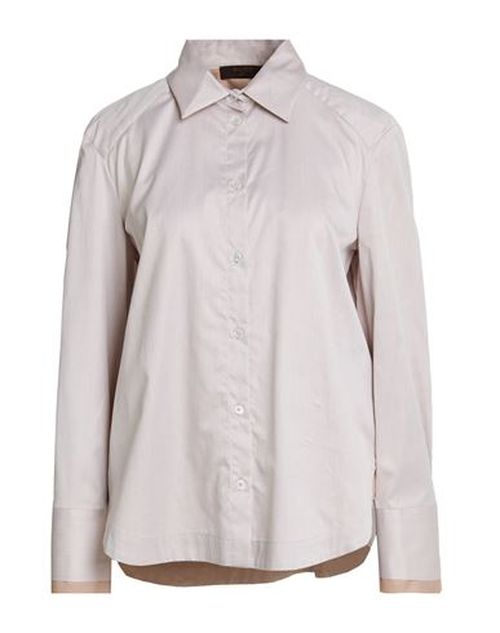Woman Shirt Beige Size 6 Cotton