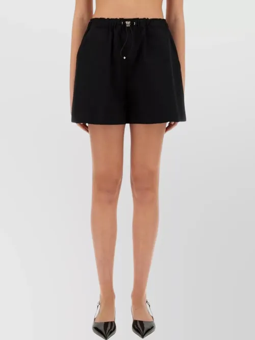 Moschino - relaxed fit cotton short