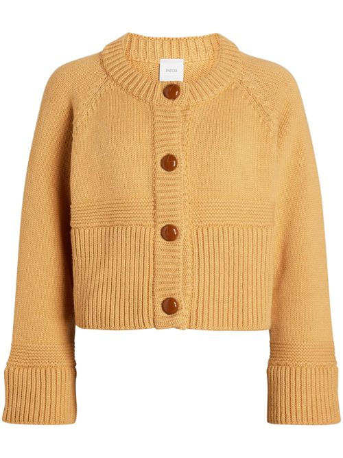 Fitted knit rib jacket - Neutrals