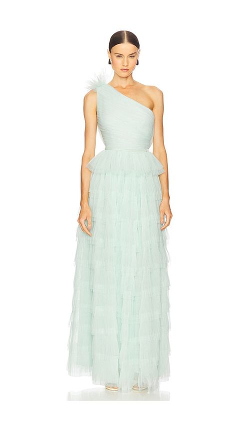SAU LEE Samantha Gown in Mint.  8. Also in 0, 10, 2